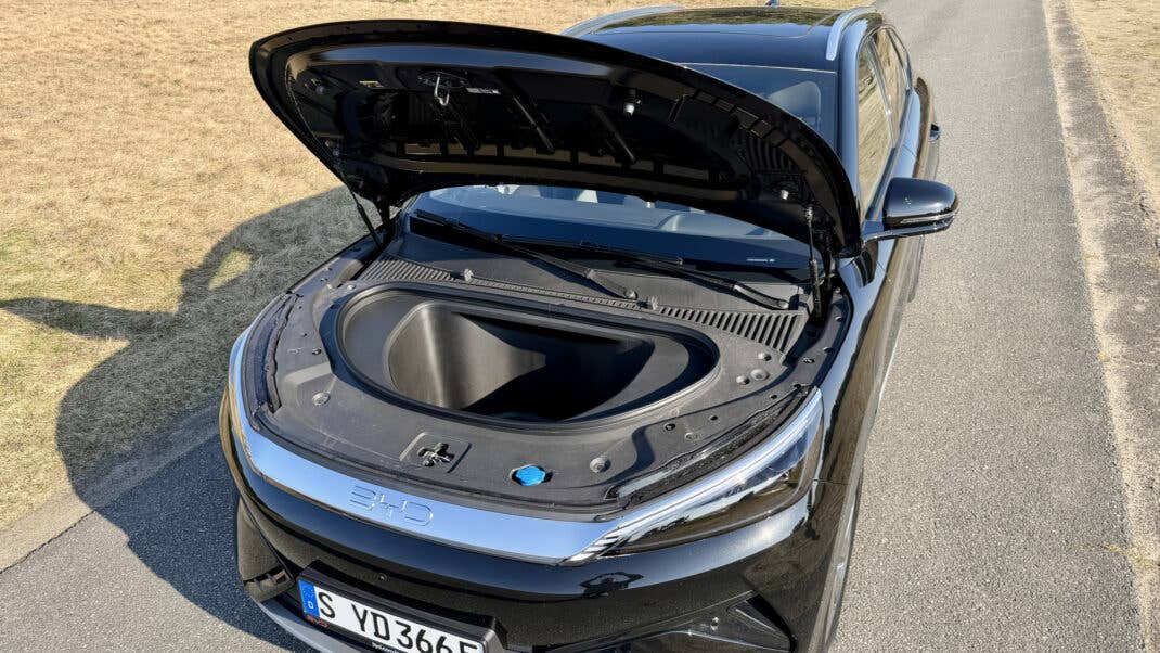 Frunk des BYD Atto 3 Evo.
