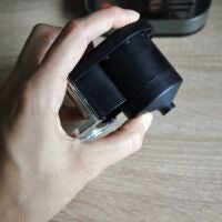 Den muss man einfach drücken. Krups Coffee Crush Kaffee-Sieb