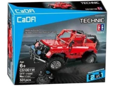Foto: Klemmbaustein CaDA Off Road Warrior 2in1 (C51001W)
