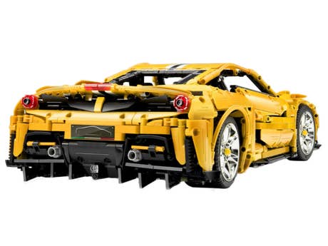 Foto: Klemmbaustein CaDA Master Italian Super Car mit Power-System, gelb (C61057W)