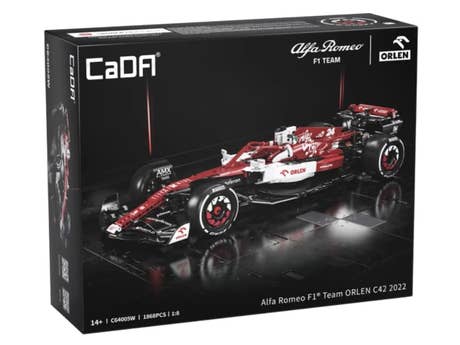 Foto: Klemmbaustein CaDA Alfa Romeo F1 Team ORLEN C42 1 zu 8 (C64005W)