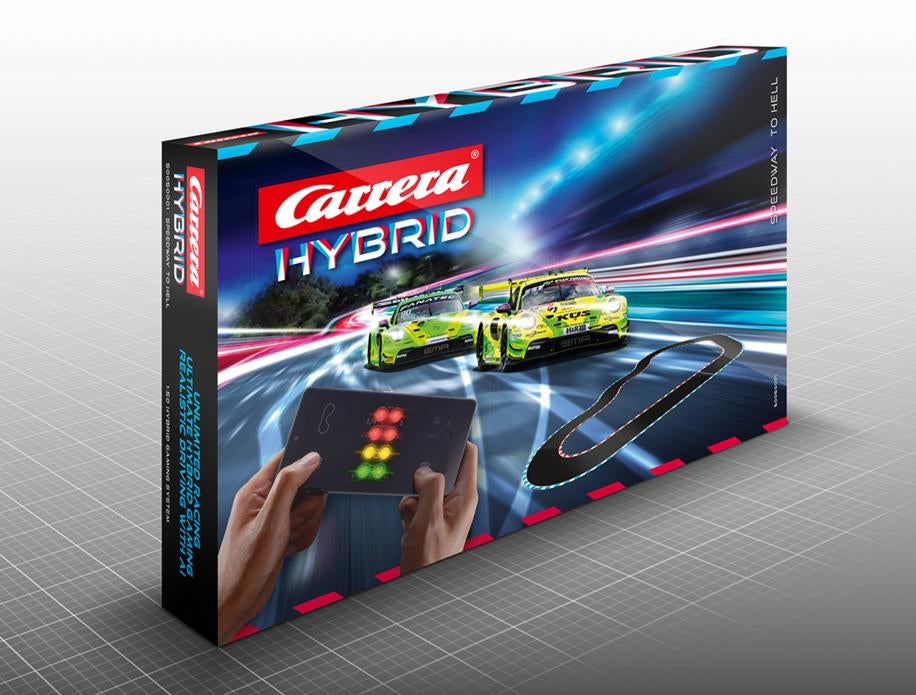 Karton des neuen Carrera Hybrid Sets