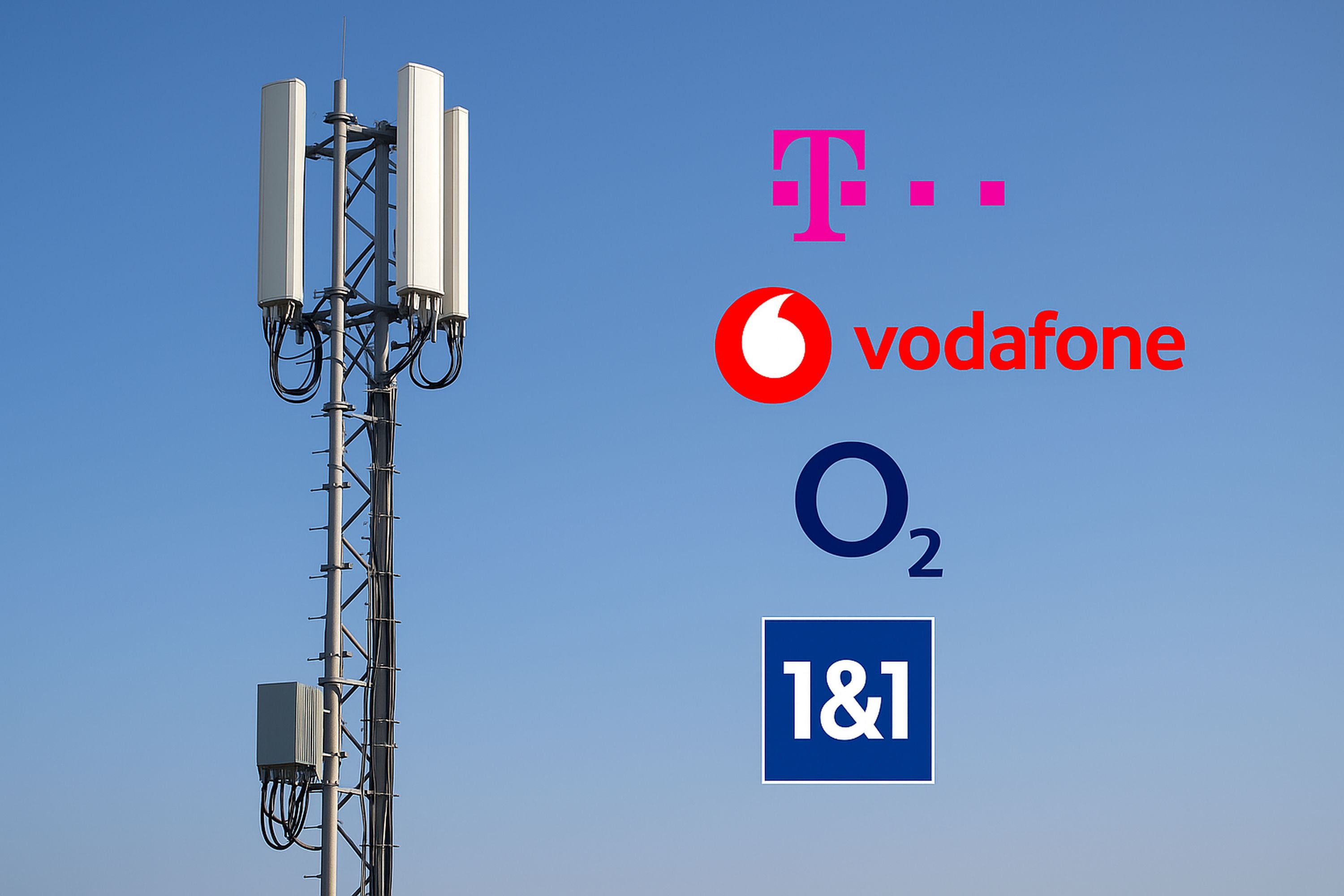 Gemeinsamer Netzausbau: Telekom, Vodafone, O2 und 1&1 tun sich zusammen