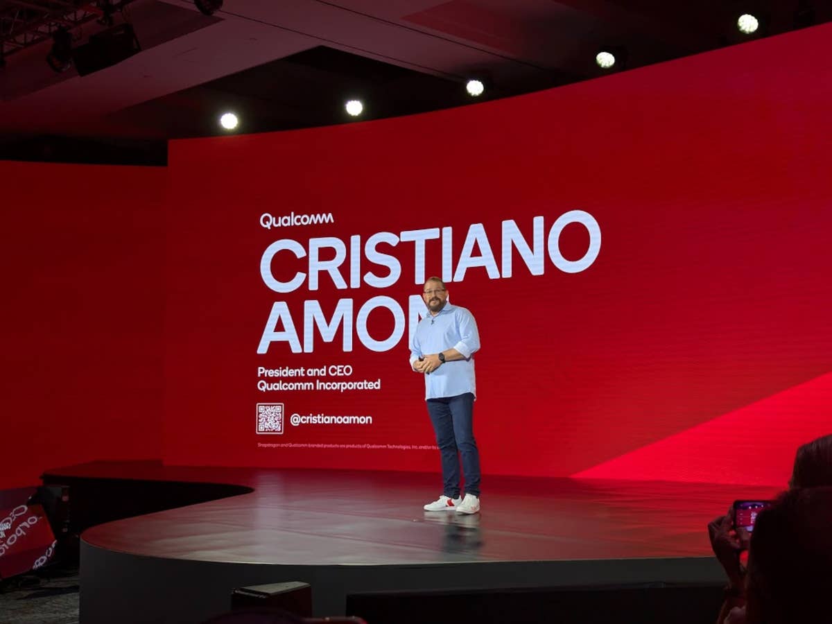 Christiano Amon auf dem Qualcomm Snapdragon Summit 2024