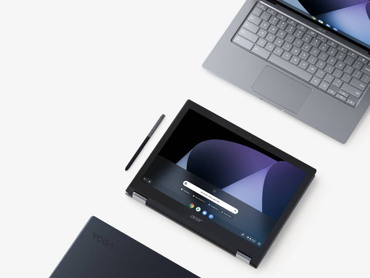 Chromebooks von Acer, Lenovo Yoga und Google