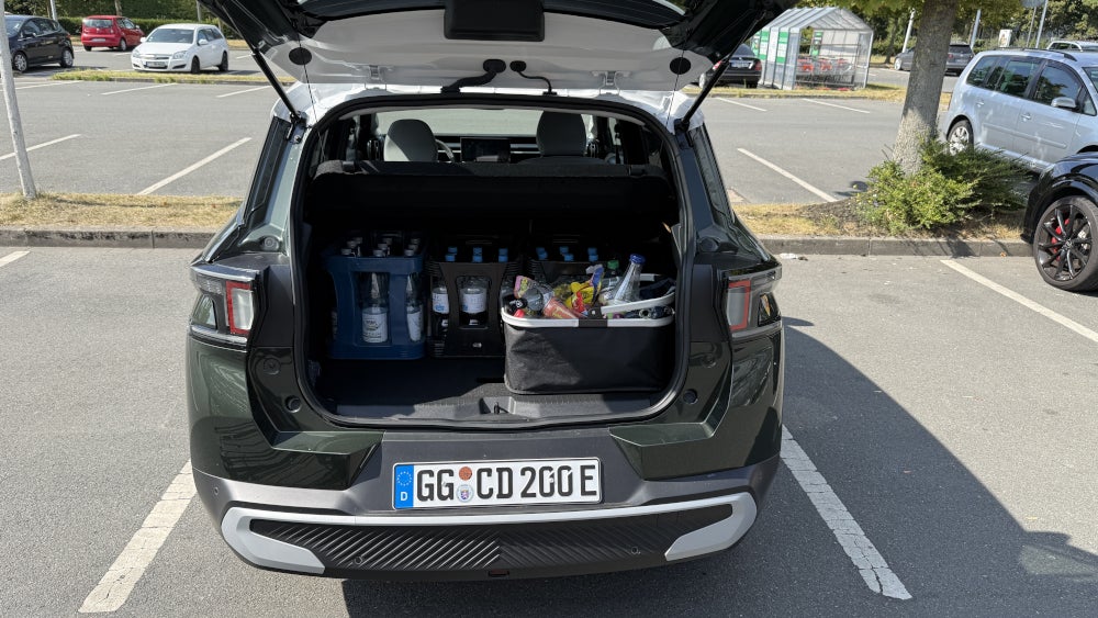 Citroën e-C3 Aircross im Test: Kofferraum