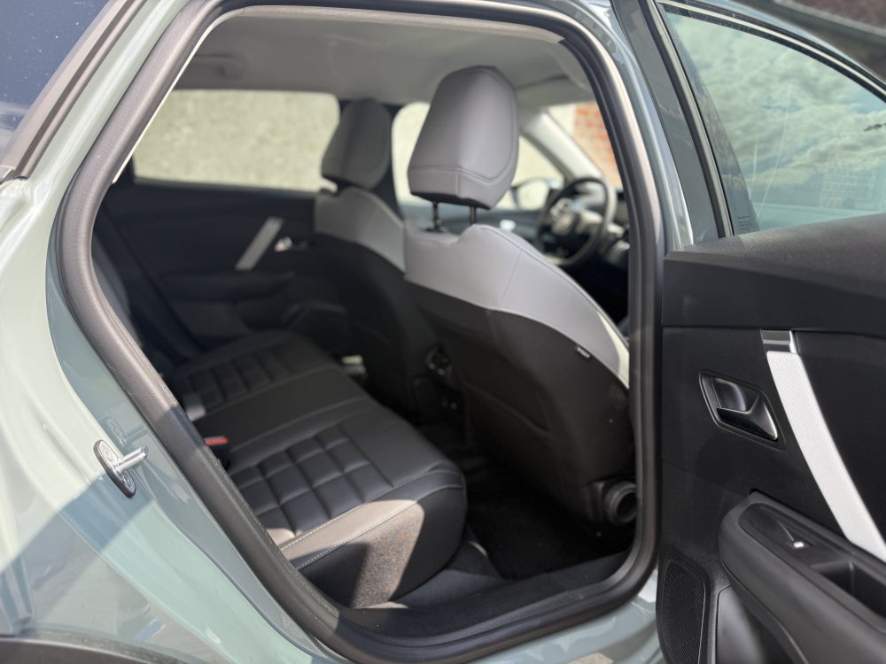 Citroën e-C4 X zweite Sitzreihe