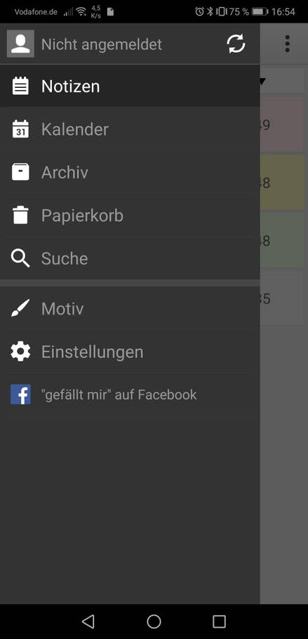 Notizen App