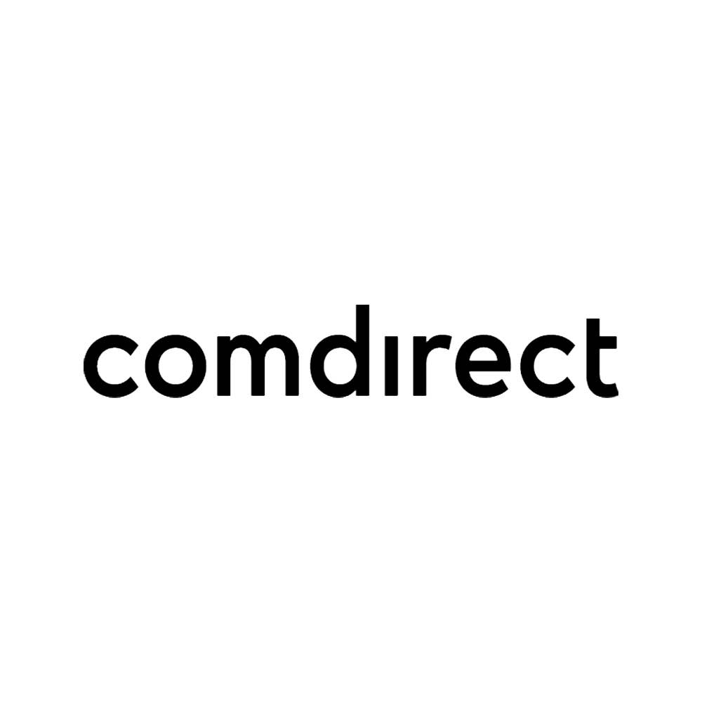 comdirect-Logo in Schwarz