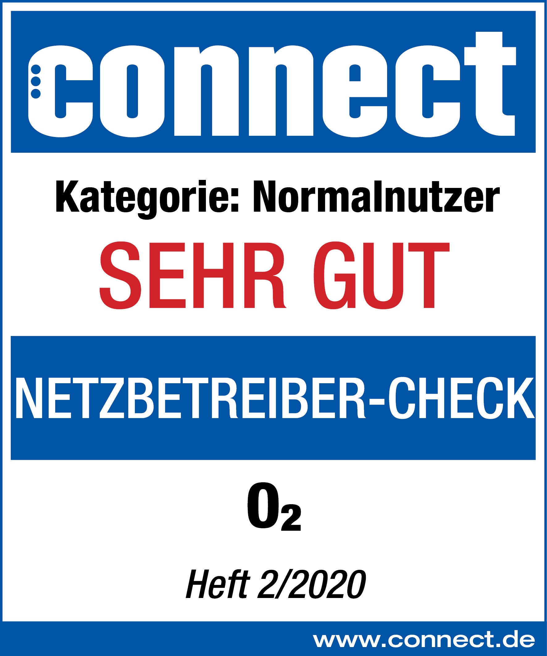 Connect Netzbetreiber-Check Siegel o2