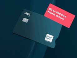 Visa-Karte der Consorsbank mit einem Angebot