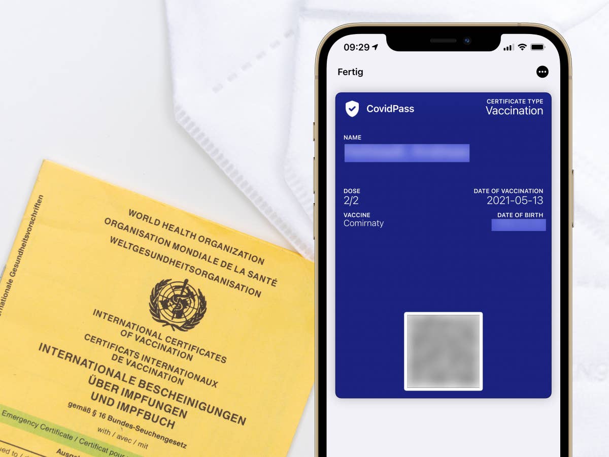 Corona Impfnachweis im Apple Wallet speichern: So geht's