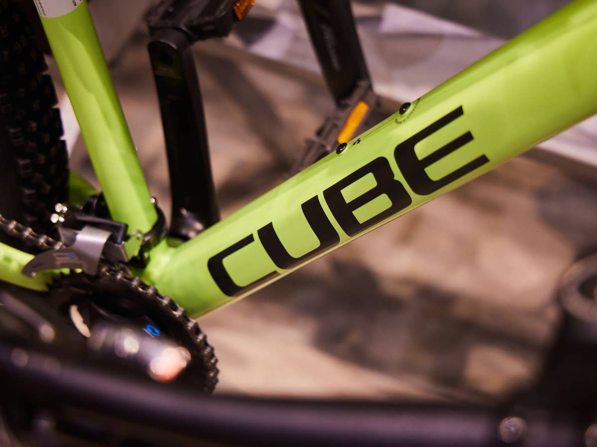 Cube E-Bike Nahaufnahme