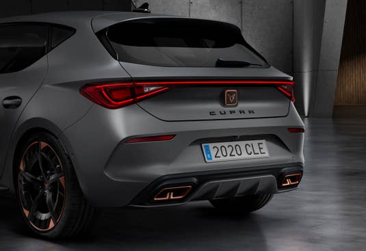 Heck des neuen Cupra Leon PHEV