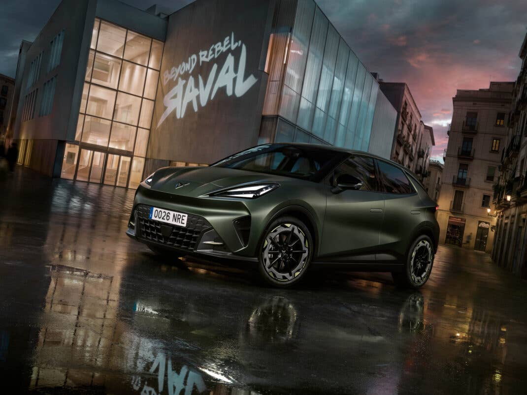 Cupra Raval Frontansicht.