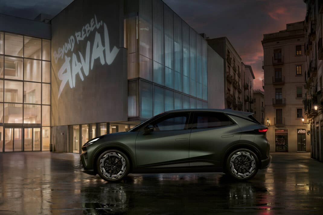 Cupra Raval Seitenansicht.