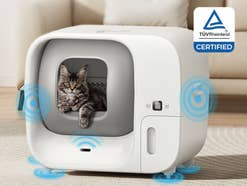 Cura 3 Selbstreinigende Katzentoilette vom TÜV zertifiziert