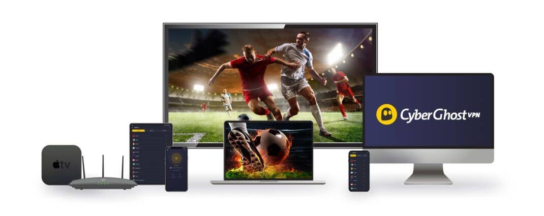 Fußball schauen auf verschiedenen Geräten
