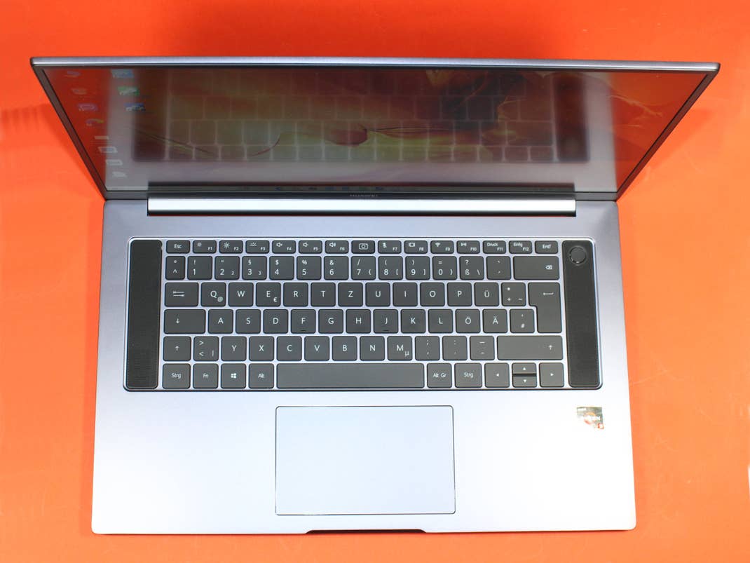Tastatur des Huawei MateBook D16