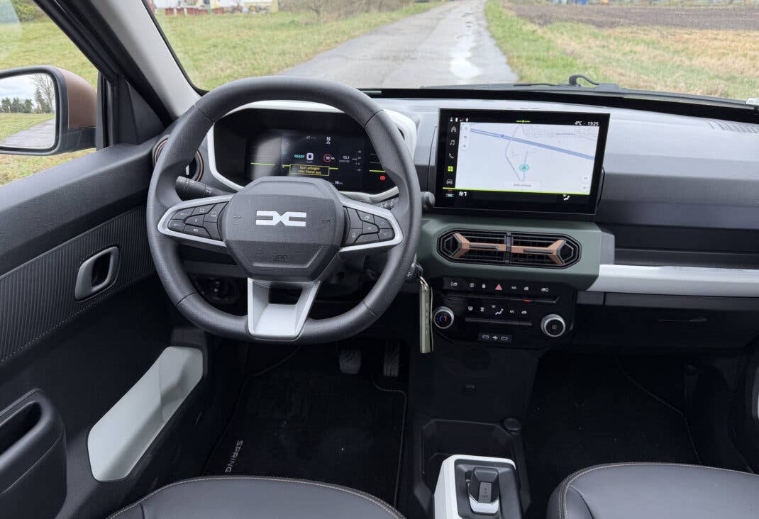 Dacia Spring Electric Interieur.