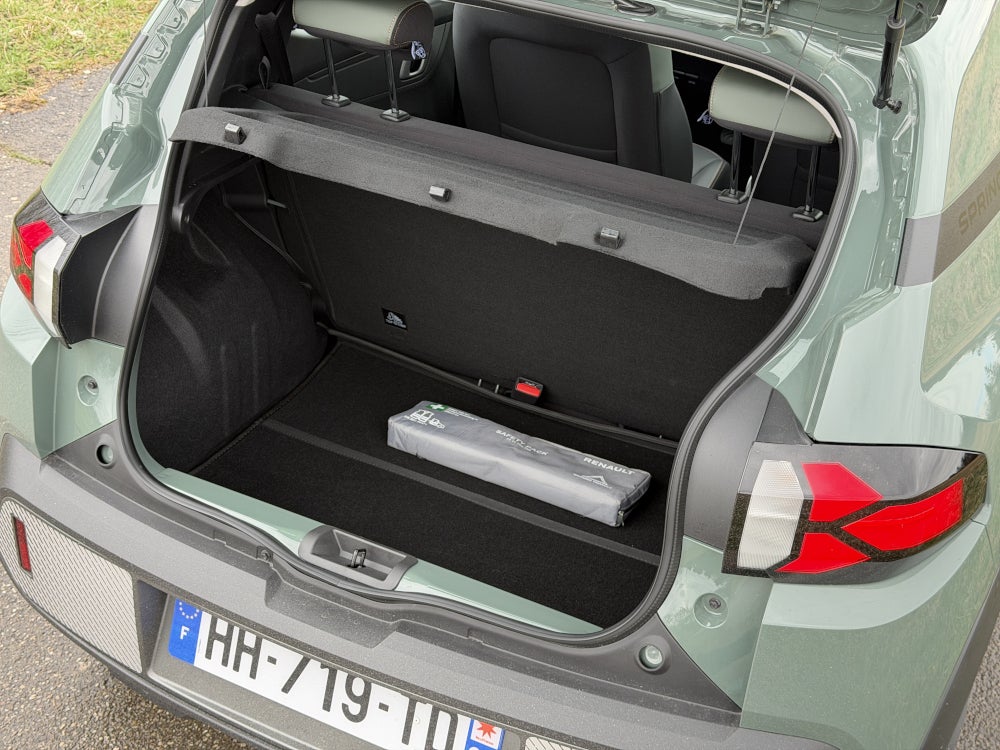 Dacia Spring Electric Kofferraum