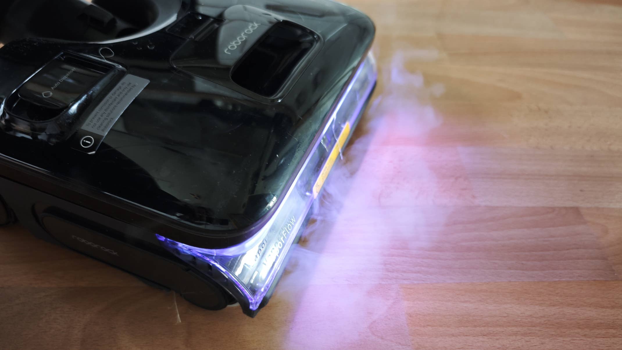 Roborock F25 Steam im Dampfmodus