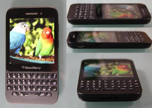 Das Blackberry Q5 im Display-Test