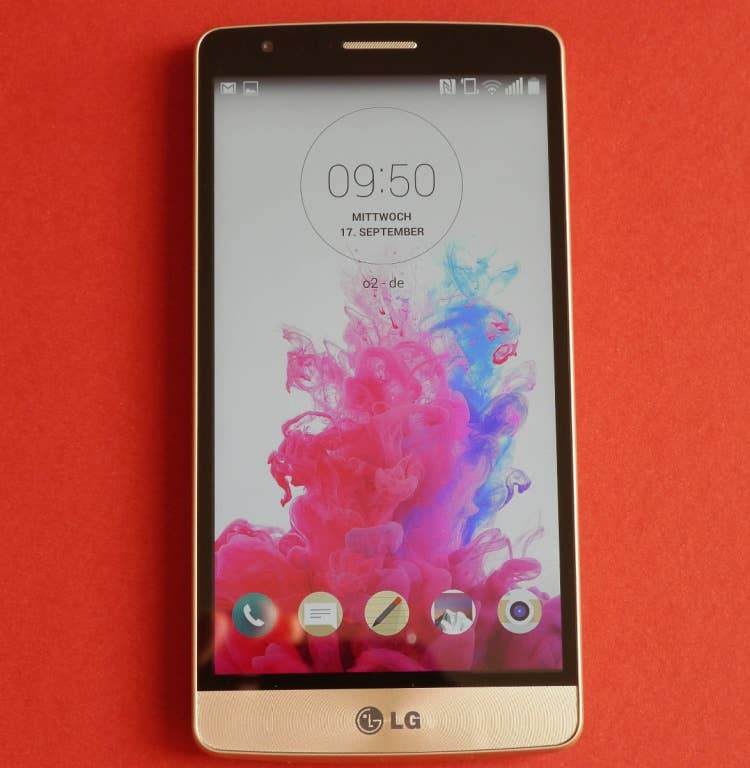 Das LG G3 S im Hands-On