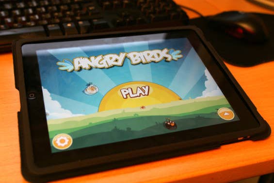 Das Tablet zum spielen