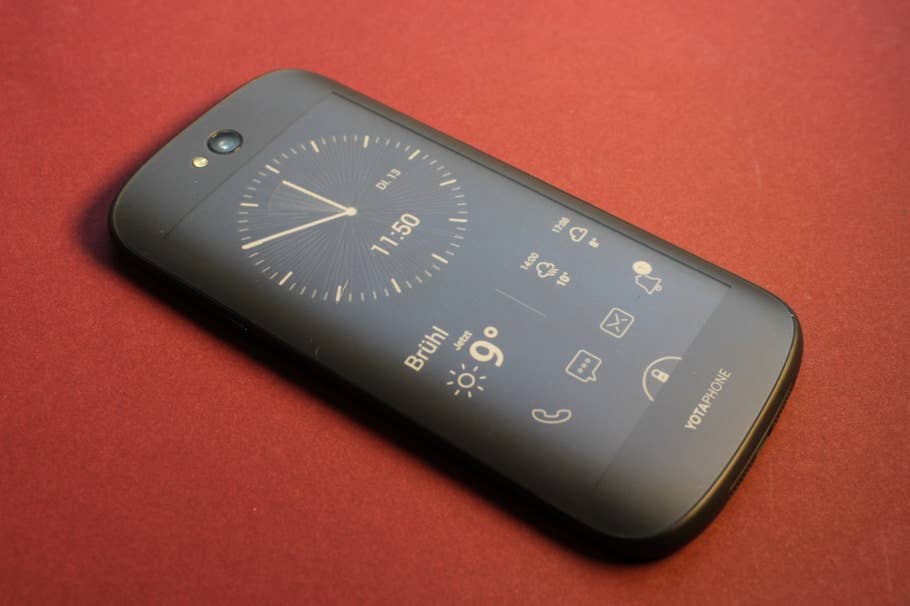 Das Yotaphone 2 im Test