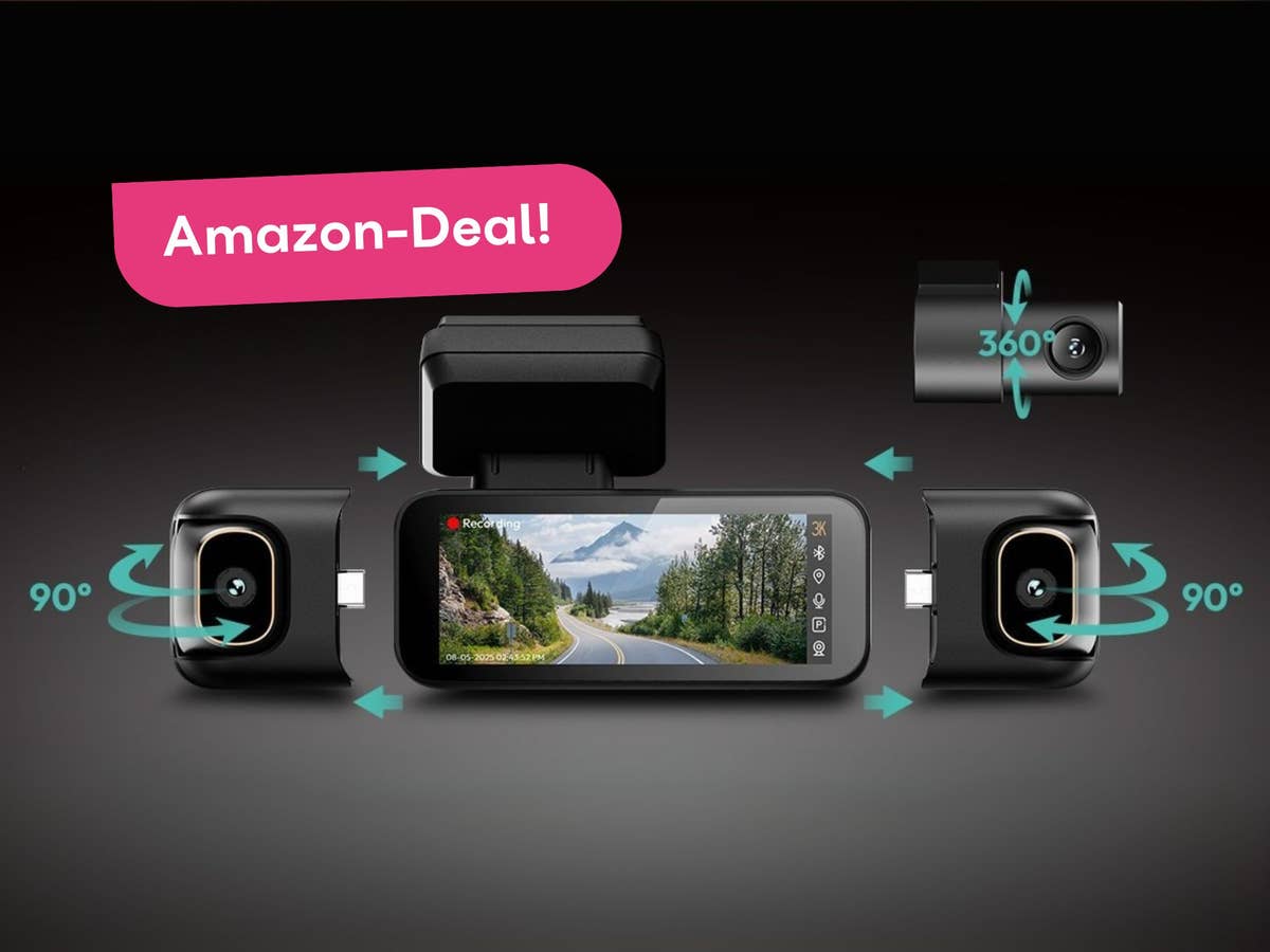 Dashcam-Schnäppchen bei Amazon mit über 100 Euro Rabatt