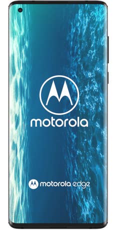 Frontansicht des Motorola Edge