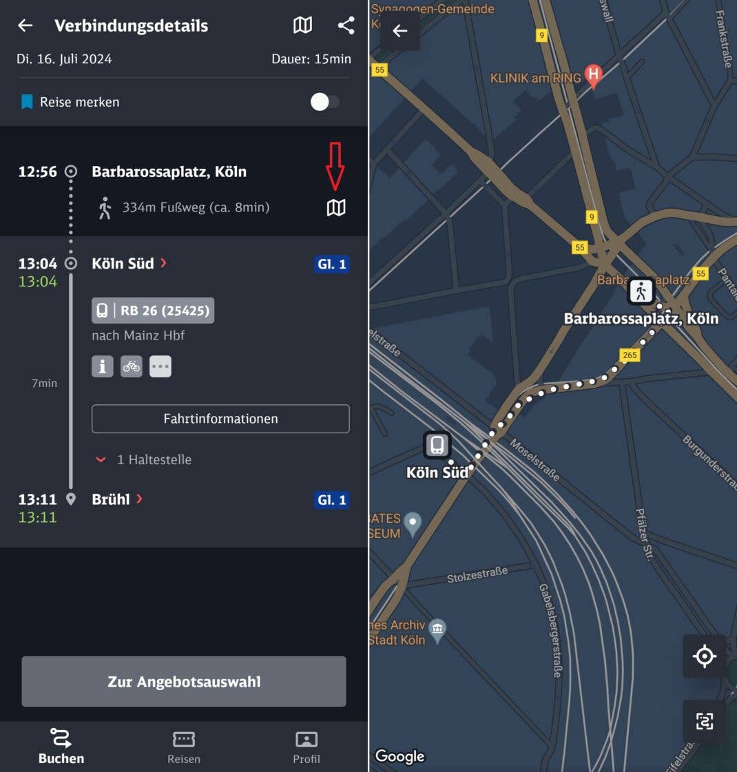 App, DB, Navigator, Screenshot