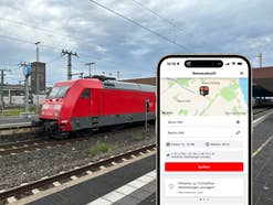 App, DB, Navigator, Screenshot, Deutsche Bahn