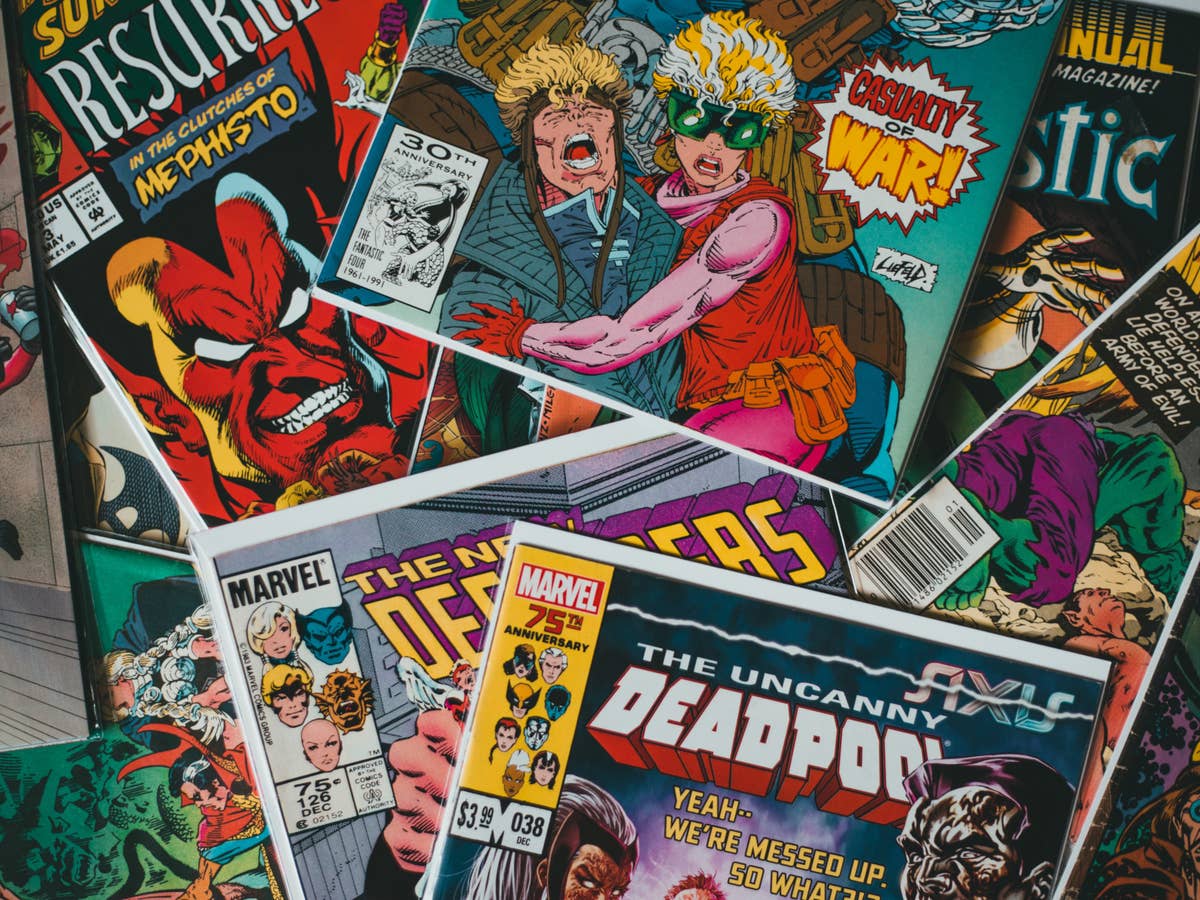 Marvel Comics mit Deadpool-Heft