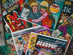 Marvel Comics mit Deadpool-Heft