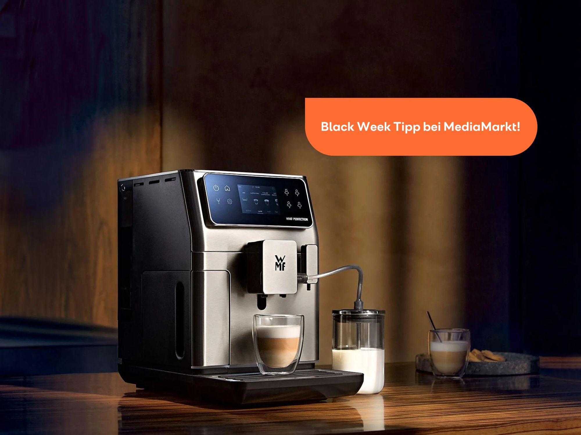 #Dein persönlicher Barista: WMF Kaffeevollautomat zum Black-Friday-Preis bei MediaMarkt