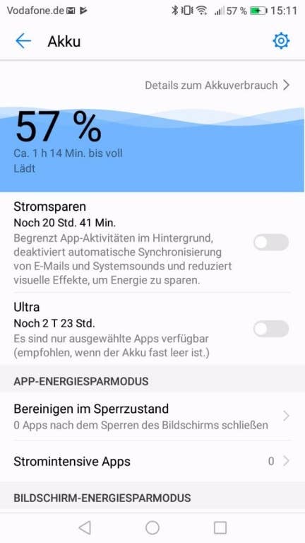 Der Akku-Test des Honor 6C Pro