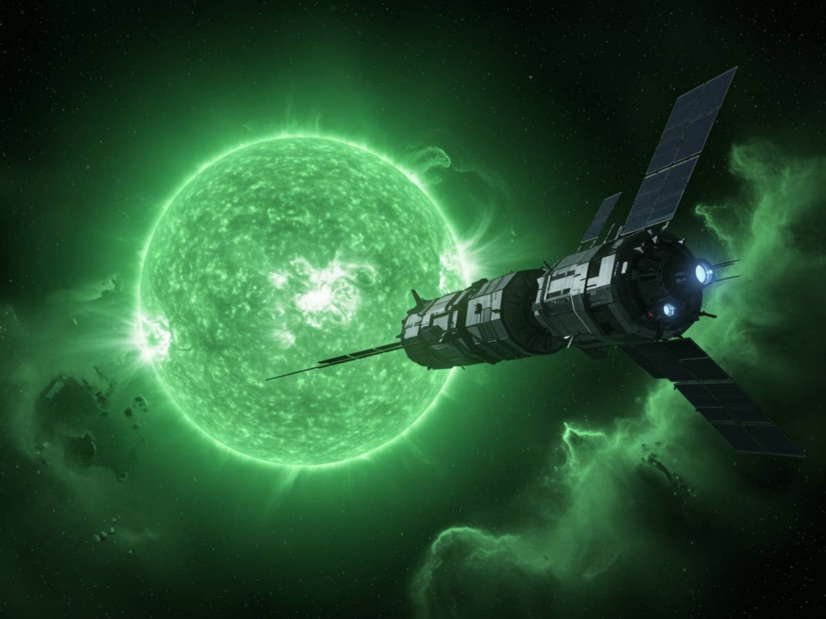 Grüne Sonne