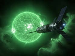 Grüne Sonne