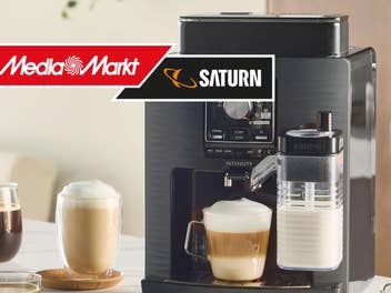 Krups Kaffeemaschine steht in einer Küche