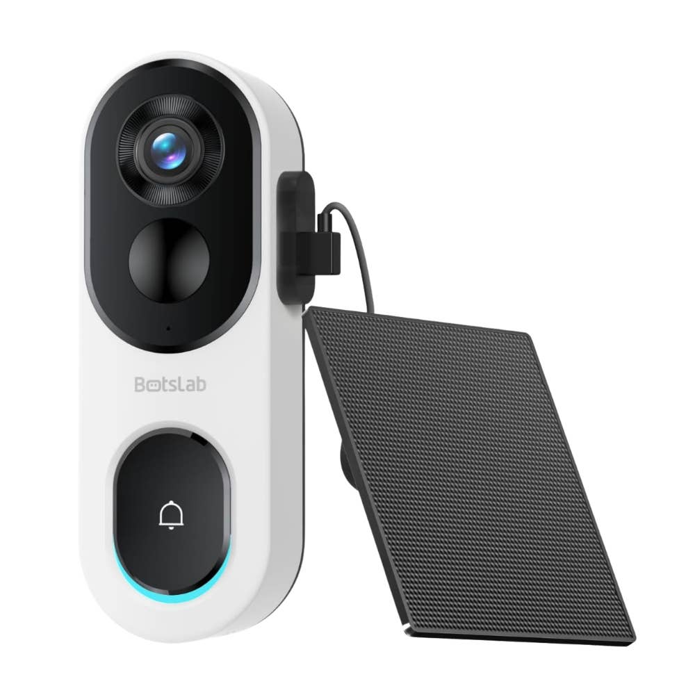 BOTSLAB 2K Akku Solar Türklingel mit Kamera BOTSLAB 2K Akku Solar Türklingel mit Kamera