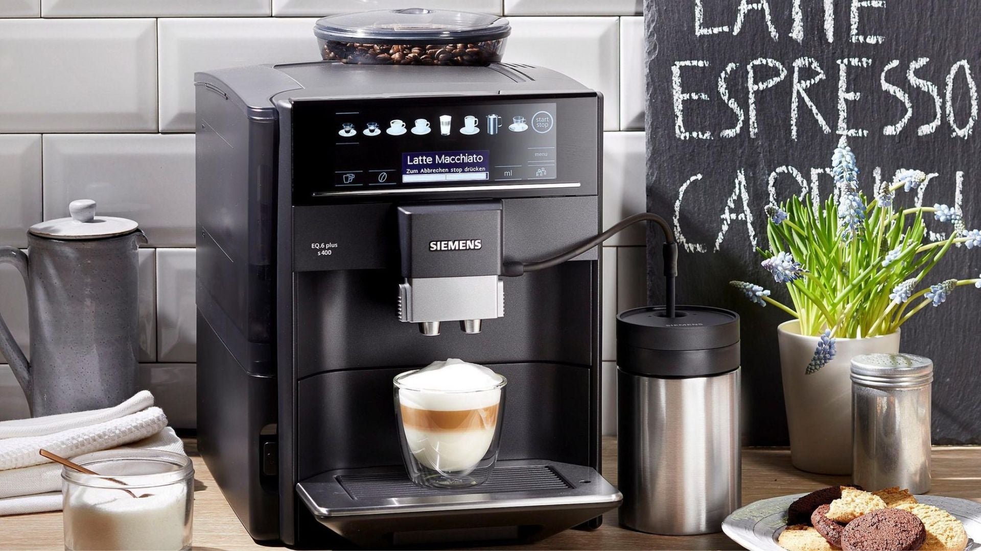 Kaffeevollautomat von Siemens mit 61 Prozent Rabatt & zum Tiefstpreis