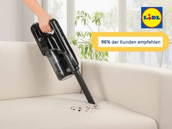 Staubsaugen ohne Kabelsalat: Akkusauger bei Lidl im Sparpreis
