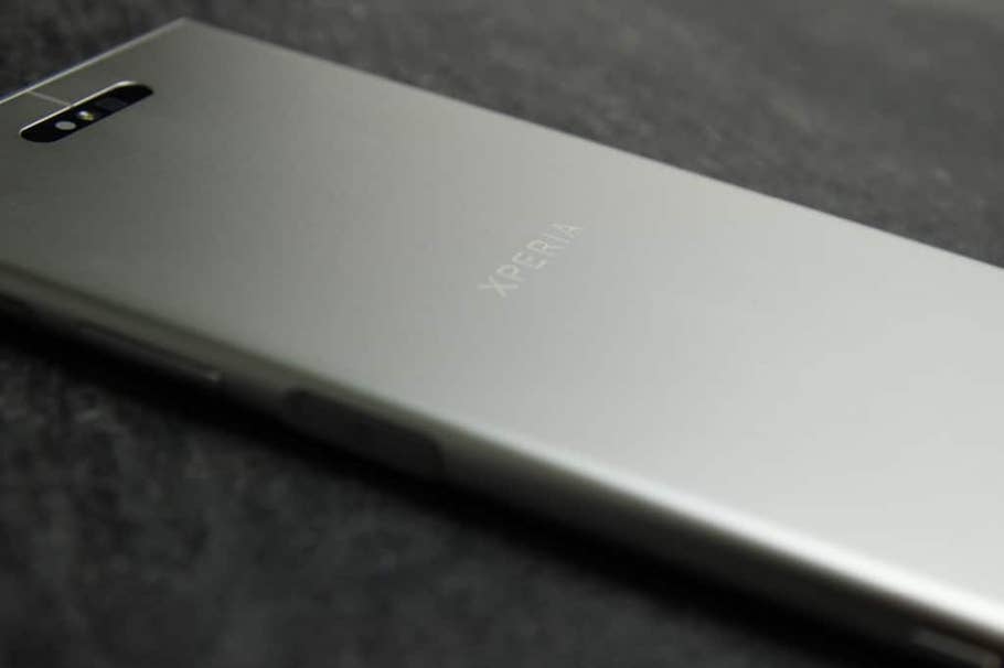 Detailbilder des Sony Xperia XZ1