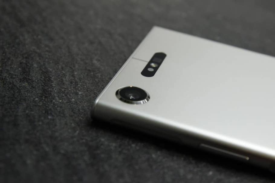Detailbilder des Sony Xperia XZ1