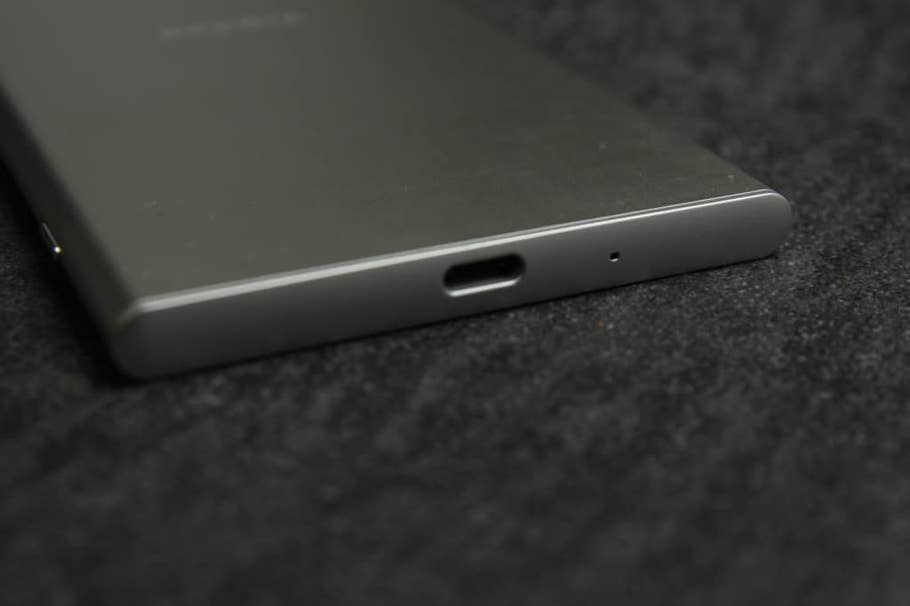 Detailbilder des Sony Xperia XZ1