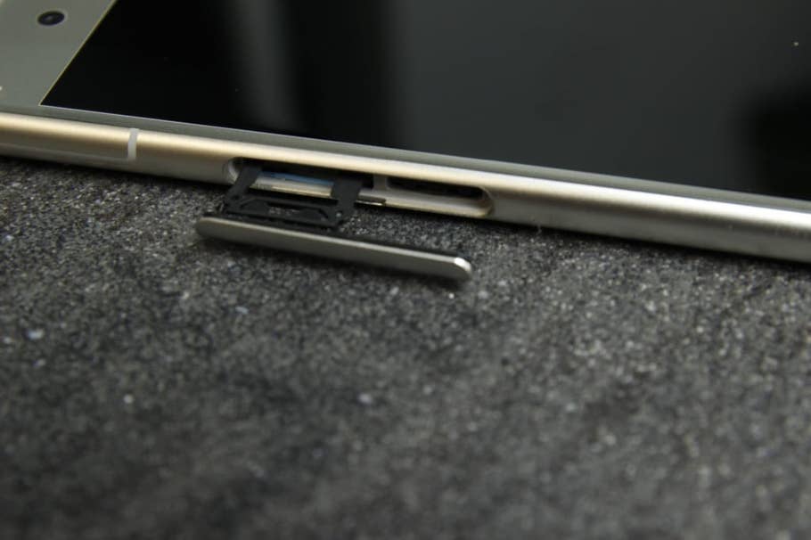 Detailbilder des Sony Xperia XZ1