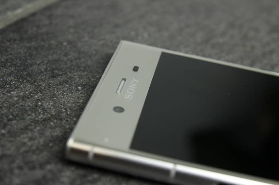 Detailbilder des Sony Xperia XZ1