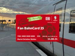 Deutsche Bahn Fan BahnCard Aktion